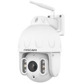 Foscam SD8P - 4K 8MP Outdoor WiFi Auto Tracking PTZ IP Camera with 2-Way Audio, 4x Optical Zoom, AI Human / Vehicle Detection and Spotlight / Siren Alarm
