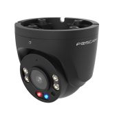 Foscam W5EP - 3K 5MP Outdoor PoE IP Security Camera with AI Human/Vehicle Detection, Flashing Red & Blue Lights and 2-Way Audio