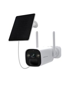 Foscam BP4 - 2K 4MP Outdoor Battery WiFi IP Security Camera with Solar Panel & Spotlights 