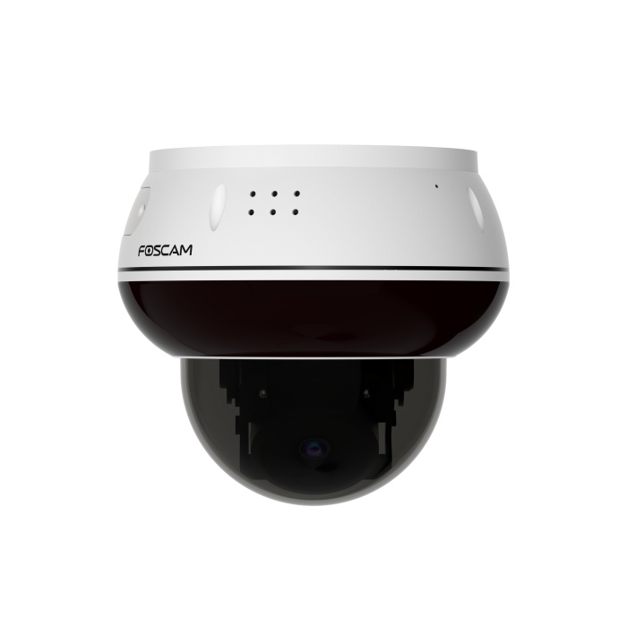 Foscam D8ET 4K 8MP Outdoor PoE PT Security Camera with AI Human/Vehicle Detection, IK10 Vandal Resistant Housing, Two-Way Audio