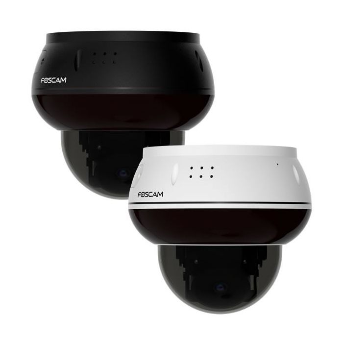 Foscam D8ET 4K 8MP Outdoor PoE PT Security Camera with AI Human/Vehicle Detection, IK10 Vandal Resistant Housing, Two-Way Audio