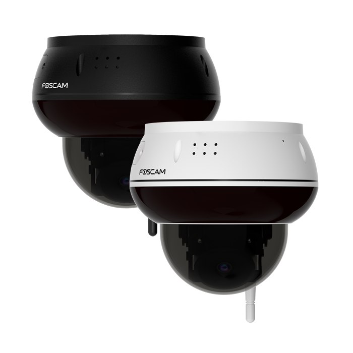 Foscam D8T 4K 8MP Outdoor WiFi 6 PT Security Camera with AI Human/Vehicle Detection, IK10 Vandal Resistant Housing, Two-Way Audio