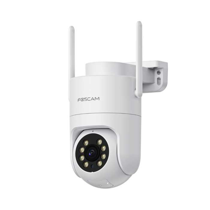 Foscam PD8 4K 8MP Outdoor WiFi 6 PT Security Camera with Radar Auto Tracking, Human/Vehicle Detection, Siren & Spotlight Alarm